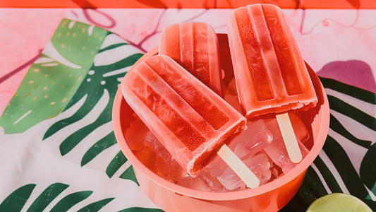 Spiked Watermelon Popsicles