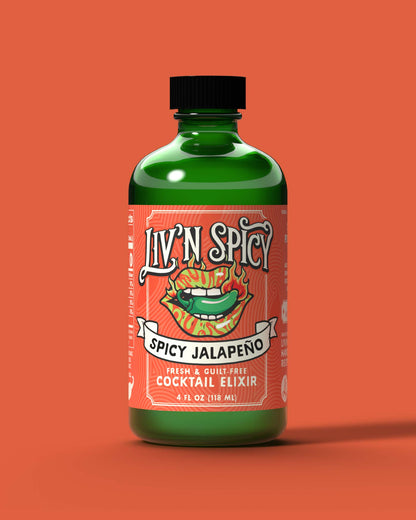 Liv'n Spicy Jalapeño Cocktail Elixir